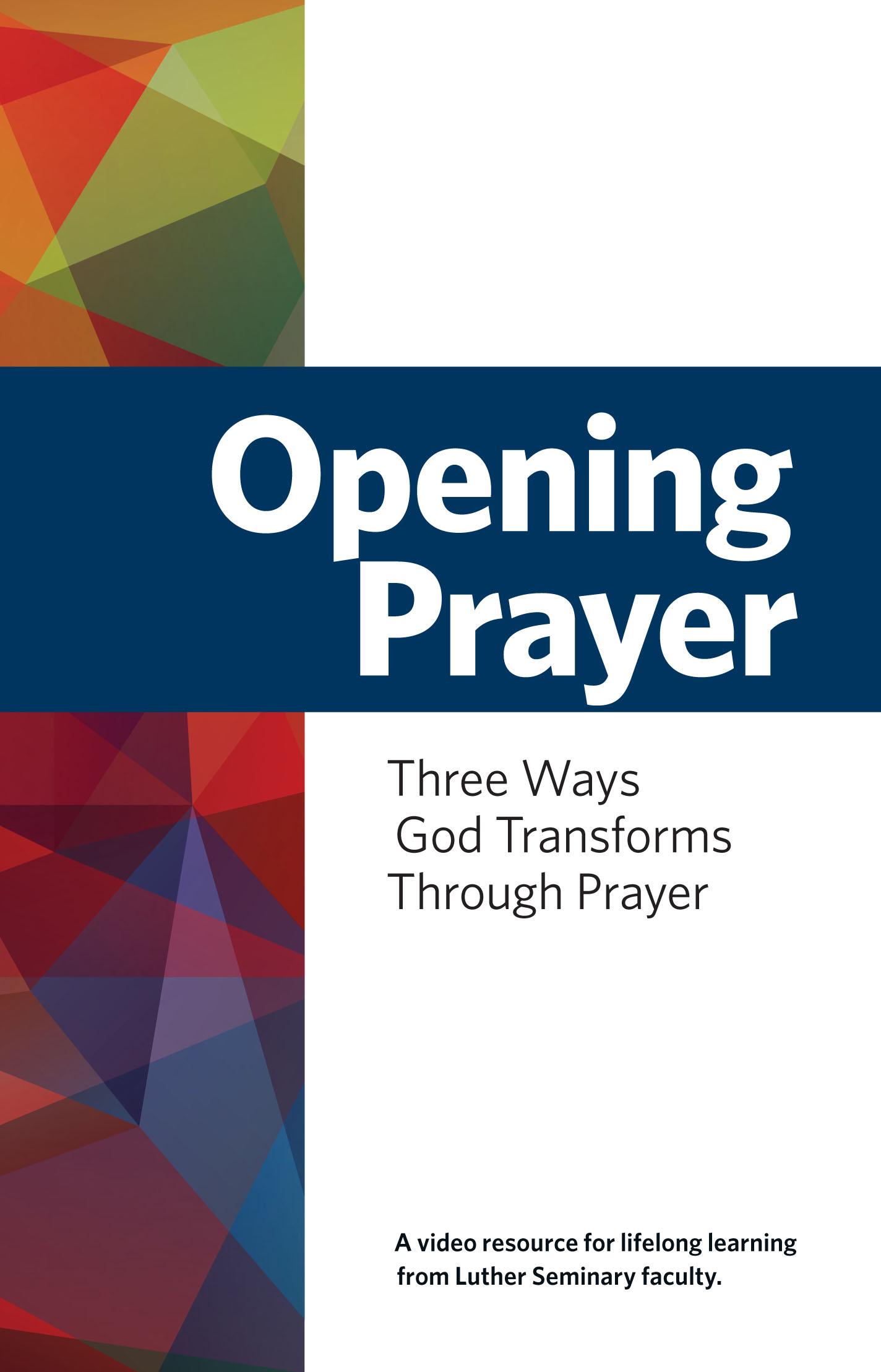 Opening Prayer | Select Learning